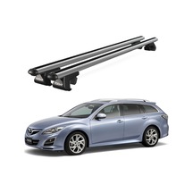 Venüs Mazda 6 Station Wagon 2013-2021 Uyumlu Gri Ara Atkı Port Bagaj Tavan Barı