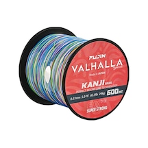 Fujin Valhalla Kanji 8x 600mt Multicolor Japan İp Misina 0.330 Mm 0.330 MM