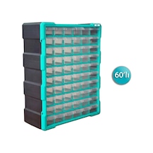 Eurostar Kkd5160 Dikey Monoblok Organizer Çekmece Seti 60'lı