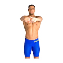 Arena Powerskin Carbon Air2 Jammer Erkek Mavi Yüzücü Yarış Mayosu 001130853 Mavi Mavi