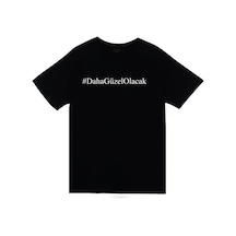 Stoned&Fame Unisex Siyah Daha Güzel Olacak Baskılı T-shirt SIYAH Siyah Stoned&Fame Unisex Siyah Daha Güzel Olacak Baskılı T-shirt SIYAH Siyah