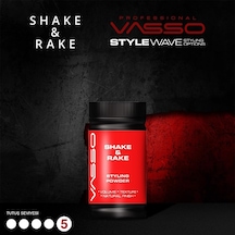 Saç Şekillendirici Toz Wax Tüm Saç Tipleri Süper Tutuş Ve Ultra Mat Görünüm Shake & Rake 20 Gr