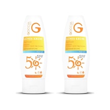 Güneş Kremi- 50 Spf Geniş Spektrumlu Koruma Ve Doğal Nem Desteği- Sun Cream 75ml 2 Paketi 0