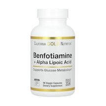 California Gold Nutrition Benfotiamine + Alpha Lipoic Acid And