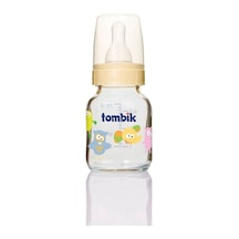 Tombik Cam Biberon 100 Ml Şaşkın Hayvan-Ekru