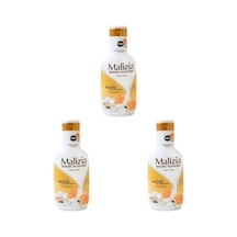 Malizia Duş Jeli Bal Ve Zencefil 1000 Ml 3 Paketi Açık Mavi