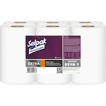 Selpak Extra Sensörlü Dispenser 6'Lı Rulo Havlu
