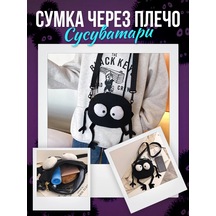 Kivartoys Gençler İçin Anime Siyah Çocuk Yumuşak Çanta 176648462 Siyah