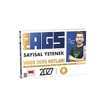 Yargı Yayınları 2027 Meb-ags Sayısal Yetenek Video Ders Notları