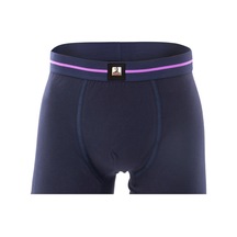 3 Lü Redzone Pamuk / Lycra Lacivert Erkek Boxer