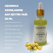 Ozonlanmış Saf Zeytin Yağı 50 Ml Ozonlanmış Saf Zeytinyağı İle Güçlü Ve Doğal Bakım Cildinizi Nemlendirir, Dengeler Ve Korur.