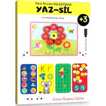 Okul Öncesi Eşleştirme YAZ-Sil Kitabı