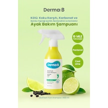 Kötü Koku Karşıtı, Nemlendirici Ve Serinletici Ayak Şampuanı Derma:b Deofresh Foot Shampoo Lime