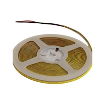 12 Volt 3mm 400 Ledli Esnek Cob Şerit Led Beyaz Ip20 5 Metre