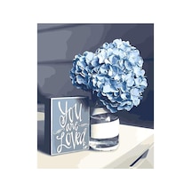 Masaüstü Estetik Sticker Çerçevesiz 50x65 Sayılarla Boyama Hobi Seti