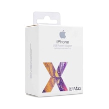 Xs Max Apple iPhone Uyumlu Şarj Aleti Şarj Başlığı + Kablo