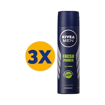 Nivea Fresh Power Erkek Sprey Deodorant 3 x 150 ML