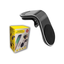 Araba İçi Mıknatıslı Manyetik Araç Telefon Tutucu Havalandırma Izgarası Uyumlu Sarsılmaz Tutuş