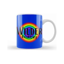 Deontay Wilder Retro Rainbow Style Kupa Bardak Porselen Karışık