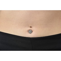 Çelikoğlu Kuyumculuk 14 Ayar Altın Göbek Piercingi 2,79 Gr