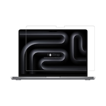 Novstrap Apple Uyumlu MacBook Pro M3 14 İnç A2992 A2918 İle Ekran Koruyucu Parlak Nano Film
