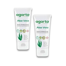 Agarta Doğal Aloe Vera Nemlendirici Cilt Kremi 2 x 75 ML