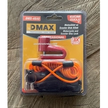 Dmax Disk Fren Kilit Çelik Bisiklet Kilidi Scoter Kilidi Motosiklet Kilidi