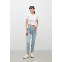 Manuka Bootcut Fıt Denim Pantolon Açık Mavi Açık Mavi