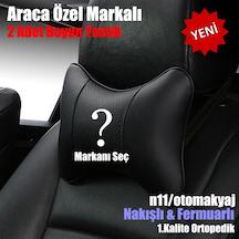 Audi Q2 Uyumlu Koltuk Boyun Yastık - 2li Ortopedik