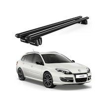 Pençe Renault Laguna Sw 2000-2015 Uyumlu Siyah Ara Atkı Port Bagaj Tavan Barı