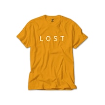 Lost Official Logo Sarı Tişört-Sarı