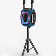 Linktech M424 Premium Çift Mikrofonlu 300w Ekstra Bas Bluetooth Hoparlör