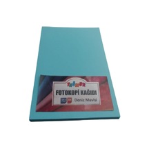 A4 Renkli Fotokopi Kağıdı Deniz Mavisi 100'lü Paket