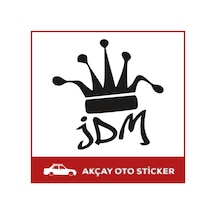 Taç Jdm Sticker Taç Sticker Oto Sticker Taç Araba Sticker (228071824)