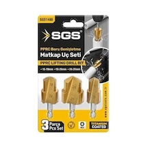 Sgs1486 - Pprc Boru Genişletme Matkap Ucu Seti 15-19/18-24/24-31mm