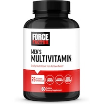 Force Factor Men S Multivitamin Minerals Immunity, 60 Tablet Force Factor Men S Multivitamin Minerals Immunity, 60 Tablet