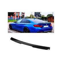 Bmw F36 M4 Cam Üstü Pianoblack Spoiler