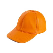 Shopiolog Şapka Unisex Hakiki Deri Beyzbol Kep
