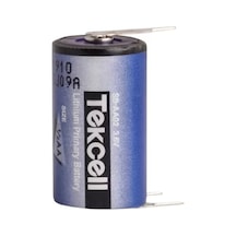 Tekcell 1/2 Aa Sb-aa02 3.6v Lıthıum Tırnaklı Endüstriyel Pil