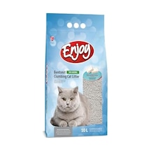 Enjoy Bentonit İnce Taneli Kedi Kumu 10 Lt Marsilya Sabunlu