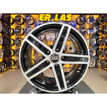4 Adet Audi  7 16 5 112 Et40 57.1 Black Mack Jant Revize Edilmiş Takım
