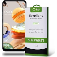 LG Uyumlu K61 Ekran Koruyucu Cam 5 Adet Ekonomik Paket (554293256)