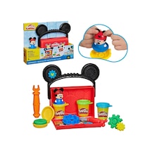 Play-doh Disney Junior Mickey Mouse Clubhouse, On-the-go Garaj Mickey Mouse Oyun Seti, Çocuklar İçin Sanat Ve El Sanat