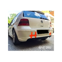 Kit Garaj Volkswagen Golf 4 1997-2003 Arka Ek Plastik Boyasız