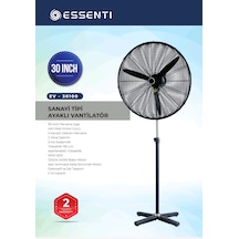 Essenti Ev-30100 30'' Sanayi Tipi Ayaklı Vantilatör 240w