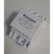 Korçam Zil Trafosu & Güç Transformatörü Raylı Sistem 12 Volt 5w
