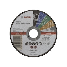 Bosch Rapido MultiConstruction 125x1.0 mm Düz Kesme Diski