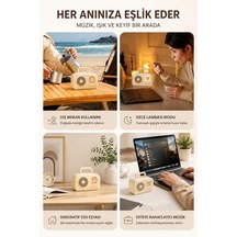 Taşınabilir Özel Tasarım Güçlü Ses 5w Kedi Figürlü Bluetooth, Aux, Tf Kart Destekli Hoparlör