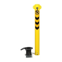 Otopark Bariyeri Kişisel Kilitli Çıkar Araç Bariyer Direği 70 CM