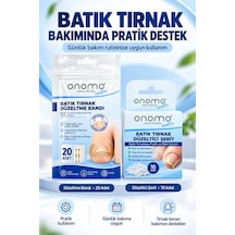 Onomo Health Batık Tırnak Düzeltme Bandı + Düzeltici Şerit Set